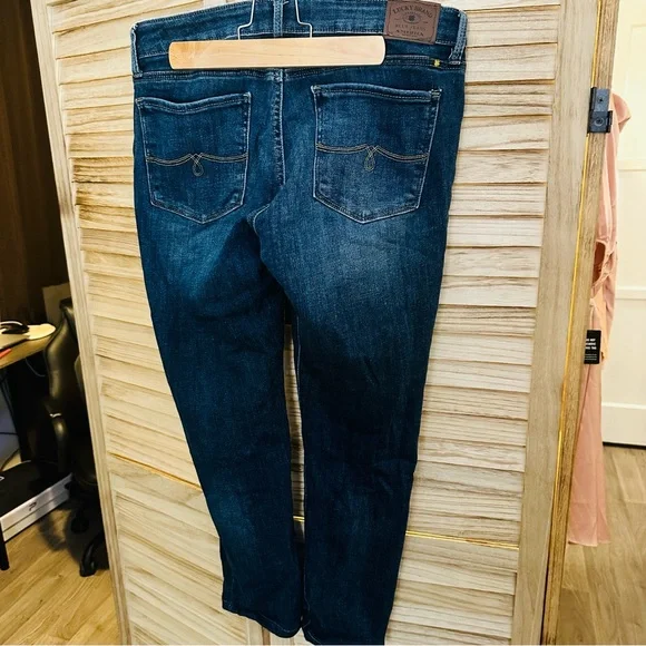 Lucky Brand Indigo Straight Leg Women's Jeans - Picture 2 of 3